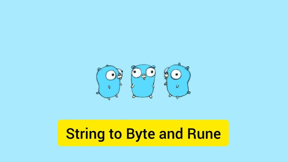 Golang Byte to String
